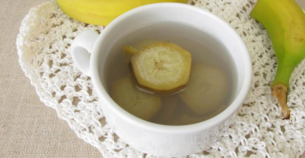 čaj od banana, zdrav san, opuštanje, recept