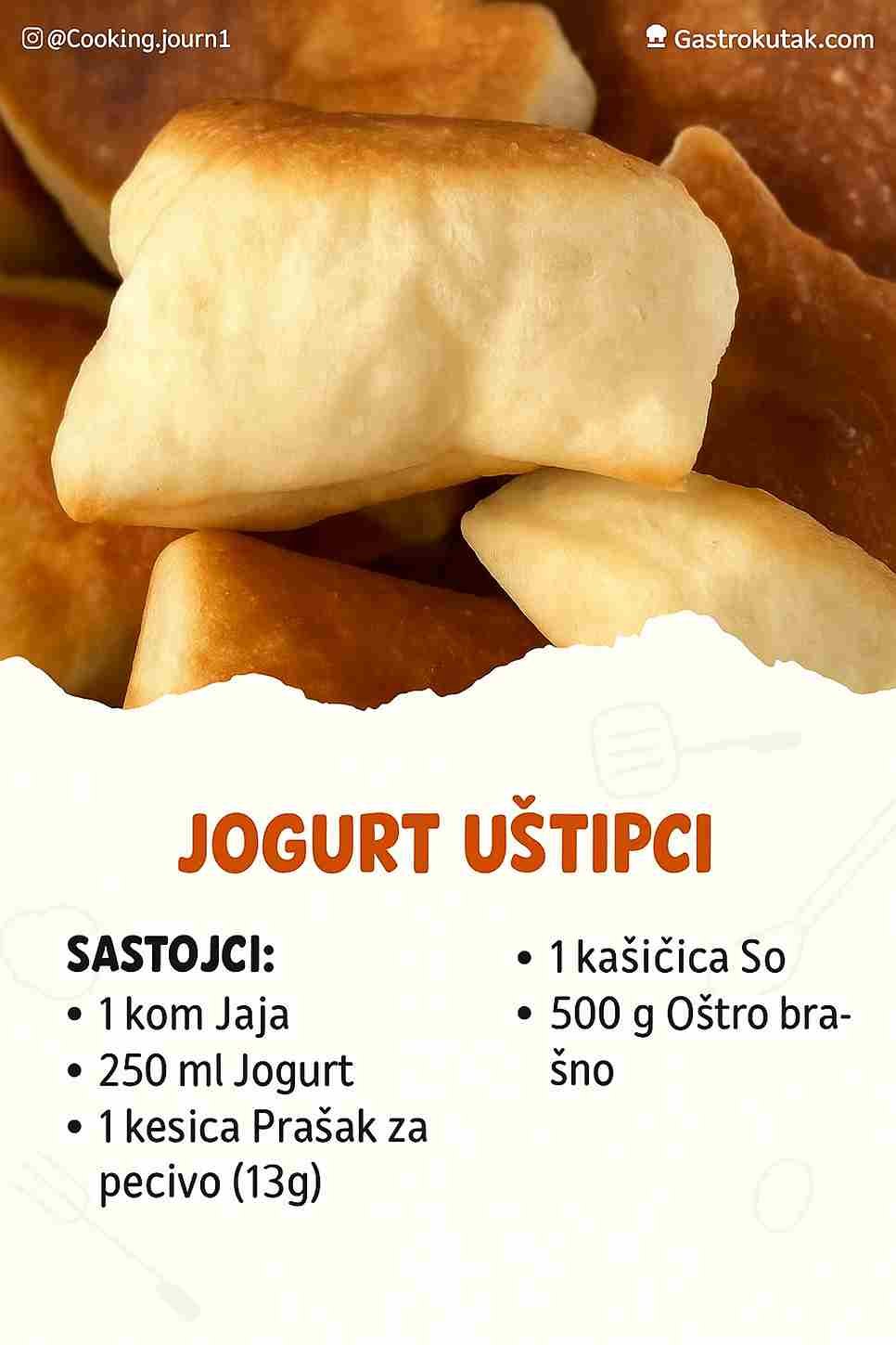 Jogurt Uštipci – Jednostavno i brzo