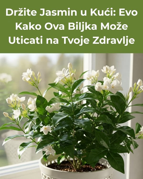 Držite Jasmin u Kući: Evo Kako Ova Biljka Može Uticati na Tvoje Zdravlje