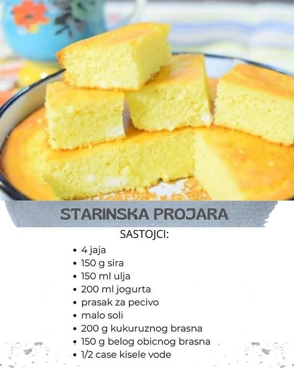 STARINSKA PROJARA SA SIROM: Bolja od nje ne postoji – “Za ovu proju ne menjam recept već godinama”