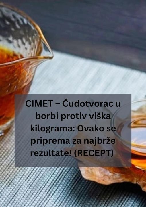 CIMET – Čudotvorac u borbi protiv viška kilograma: Ovako se priprema za najbrže rezultate! (RECEPT)