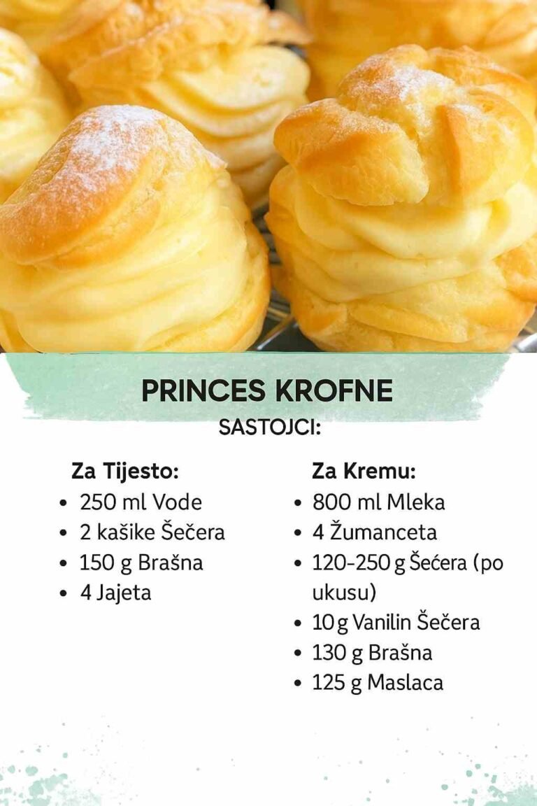 PRINCES KROFNE koje se tope u ustima! Definitivno jedan od najboljih poslastica, kojoj se svi obraduju