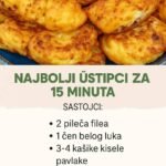 BOLJI UŠTIPCI OD OVIH NE POSTOJE: Tope se u ustima – spremni za 15 minuta!