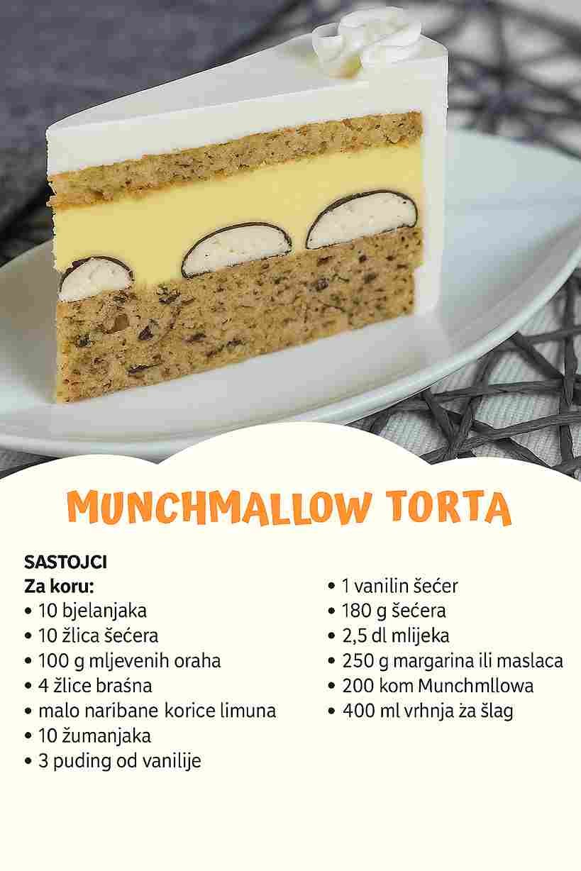 Munchmallow torta iz snova – Sva djeca je obožavaju!