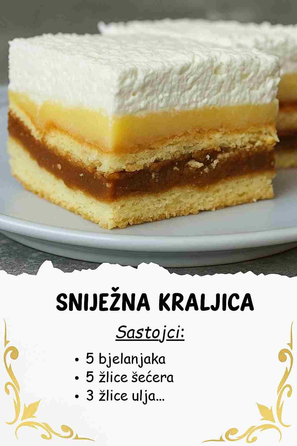 NEŽNA, LAGANA I OSVJEŽAVAJUĆA – Snježna kraljica savršena za praznike i posebne trenutke
