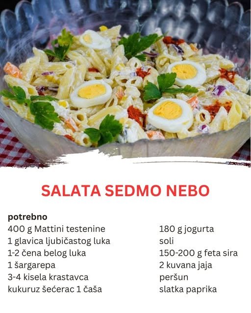 Salata sedmo nebo