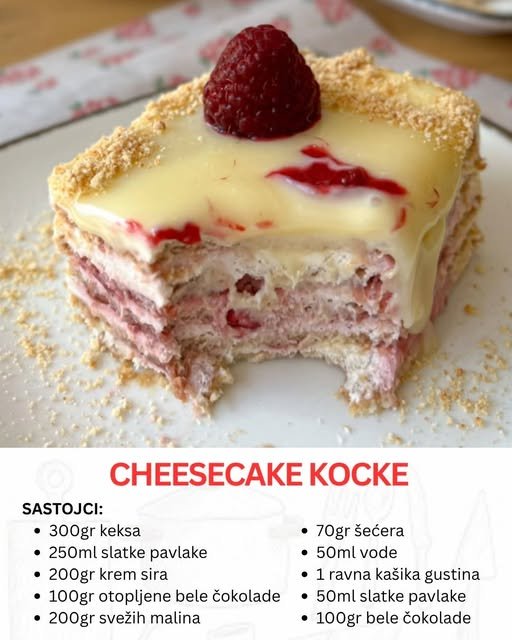 Savršene za leto: Ove cheesecake kocke hlade, osvežavaju i oduševljavaju!