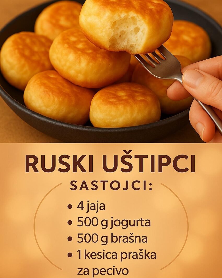 Rusi se kunu u ovaj recept za UŠTIPKE: Samo 4 sastojka – gotovi za 15 minuta