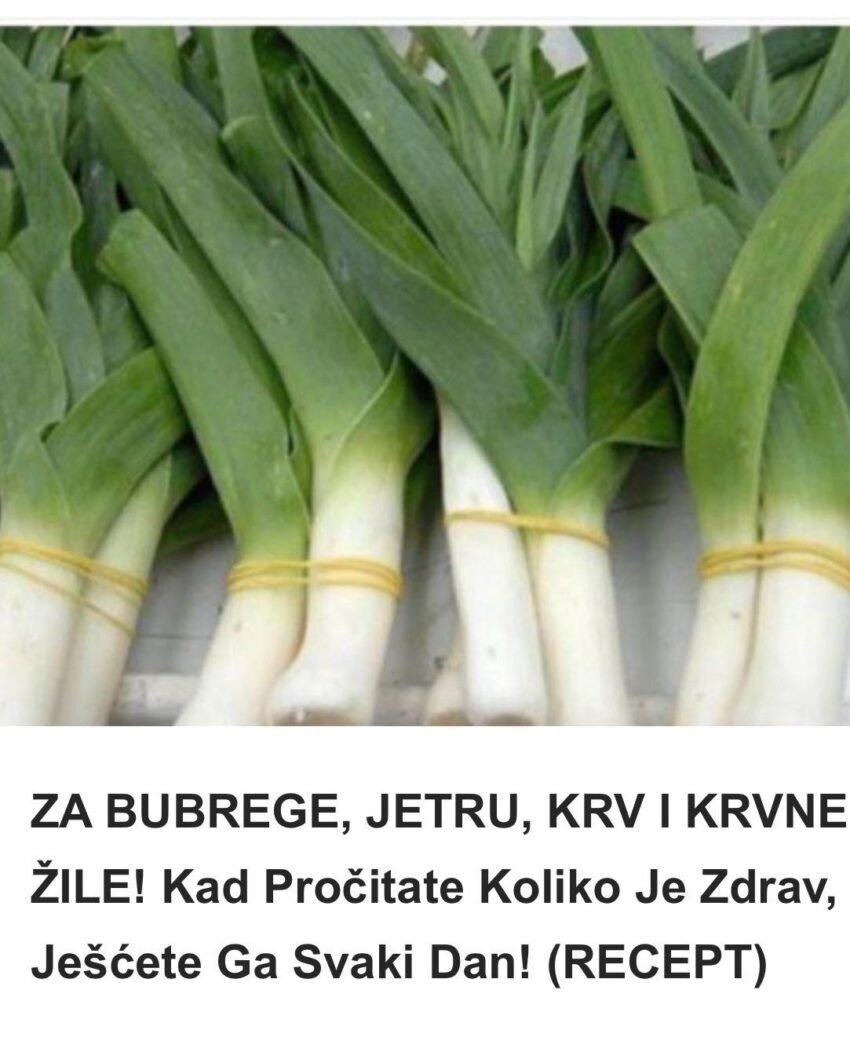 Tijelo će vam biti zahvalno: Evo kako 1 veza mladog luka dnevno čini čuda za zdravlje