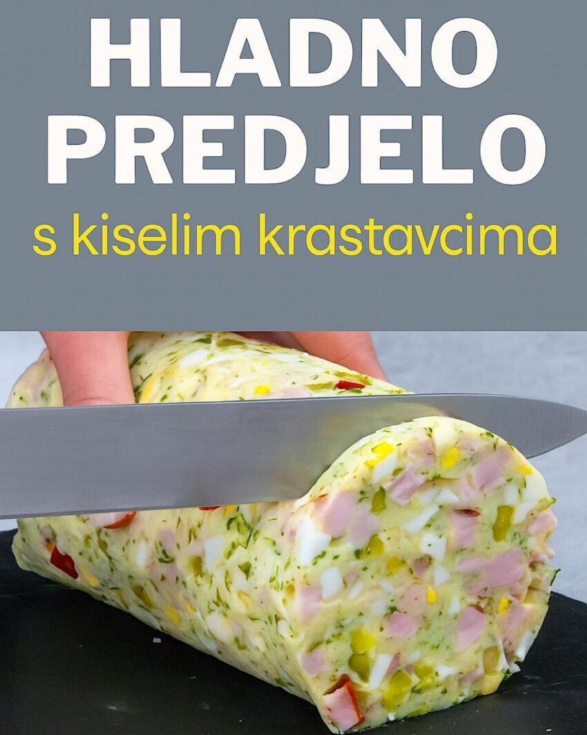 Hladno predjelo s kiselim krastavcima