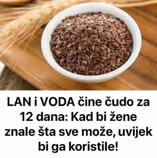 Kad smjesa odstoji, procijedite je i odvojite tekući gel, koji možete koristiti za tretman lica. Upotrijebite tupfer za uho kako biste nanijeli ovu prirodnu otopinu na očišćeno lice i vrat. Posebno obratite pozornost na područje oko očiju, gdje su bore najizraženije, no smjesu možete slobodno nanijeti i na ostatak lica i vrata. Tretman se ponavlja svakodnevno, i već nakon nekoliko dana korisnici primjećuju poboljšanja. Laneno sjeme ima nevjerojatne učinke na kožu, koji uključuju: Poboljšanje kontura lica – Lanena maska učvršćuje i zateže kožu, čineći konture lica izraženijima i mladolikijima. Smanjenje proširenih pora – Njegova svojstva pomažu u čišćenju i smanjenju vidljivosti proširenih pora, čineći kožu glatkom i ujednačenijom. Hidratacija kože – Laneno sjeme ima hidratantne karakteristike, pa koža postaje mekša i elastičnija. Eksfolijacija – Djeluje kao prirodni eksfolijant, uklanjajući mrtve stanice kože i pomažući joj da diše. Smanjenje masnoće – Pomaže kod masne kože smanjujući proizvodnju sebuma, čime se sprječava stvaranje akni. Prevencija akni i mrlja – Osim što djeluje na smanjenje masnoće, također ima svojstva koja pomažu u smanjenju upala i mrlja na koži. Smanjenje bora – Laneno sjeme smanjuje fine bore, usporavajući proces starenja kože, a time daje koži mladalački izgled. Zbog svojih regenerativnih svojstava, laneno sjeme također pomaže u jačanju potkožnog tkiva, što je ključno za kožu koja s vremenom gubi svoju elastičnost. Redovitim korištenjem ovog tretmana, koža postaje čvršća, glatkija i s manje bora, što se može vidjeti u samo nekoliko dana. Ako ste u potrazi za prirodnim rješenjem za bore i želite isprobati tretman koji ne uključuje kemikalije, ovaj recept je idealan za vas. Sve što trebate je laneno sjeme i nekoliko jednostavnih koraka kako biste se uputili prema mladenačkijem izgledu u samo 12 dana.