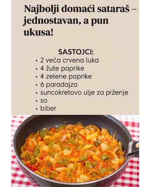 Najbolji domaći sataraš – jednostavan, a pun ukusa!
