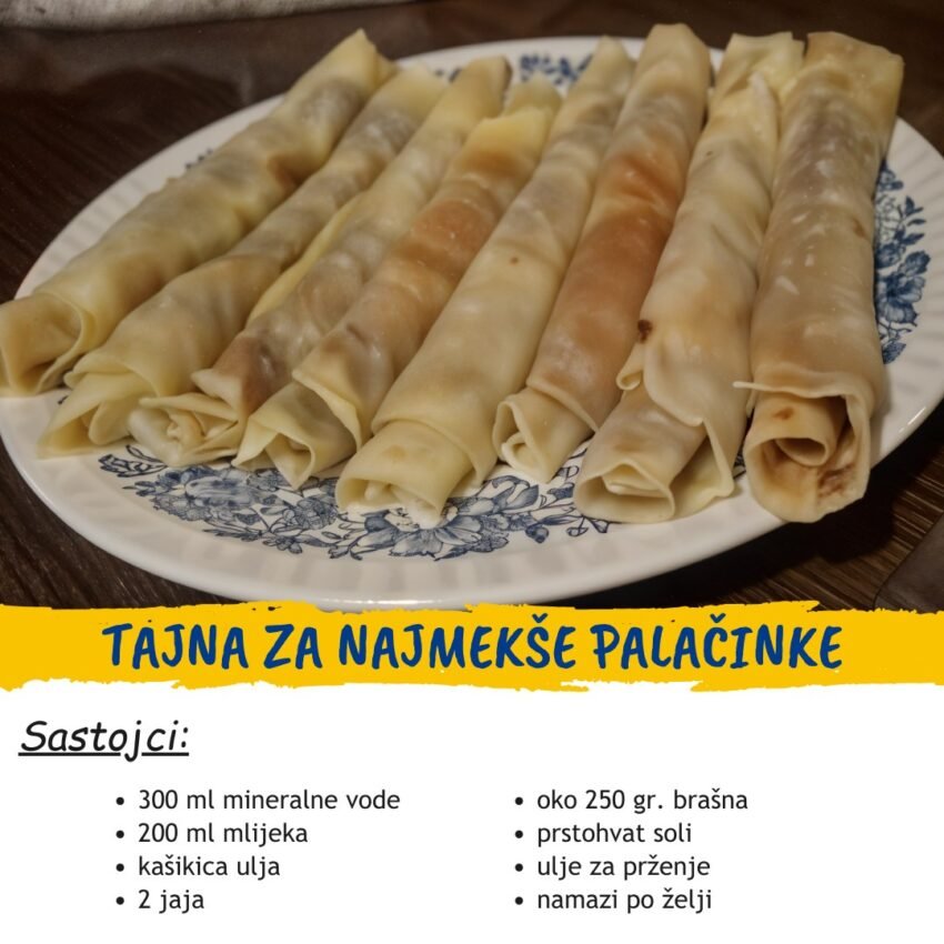 RECEPT D0VEDEN D0 SAVRŠENSTVA: 0tkrivamo tajnu za najmekše palačinke ikada!