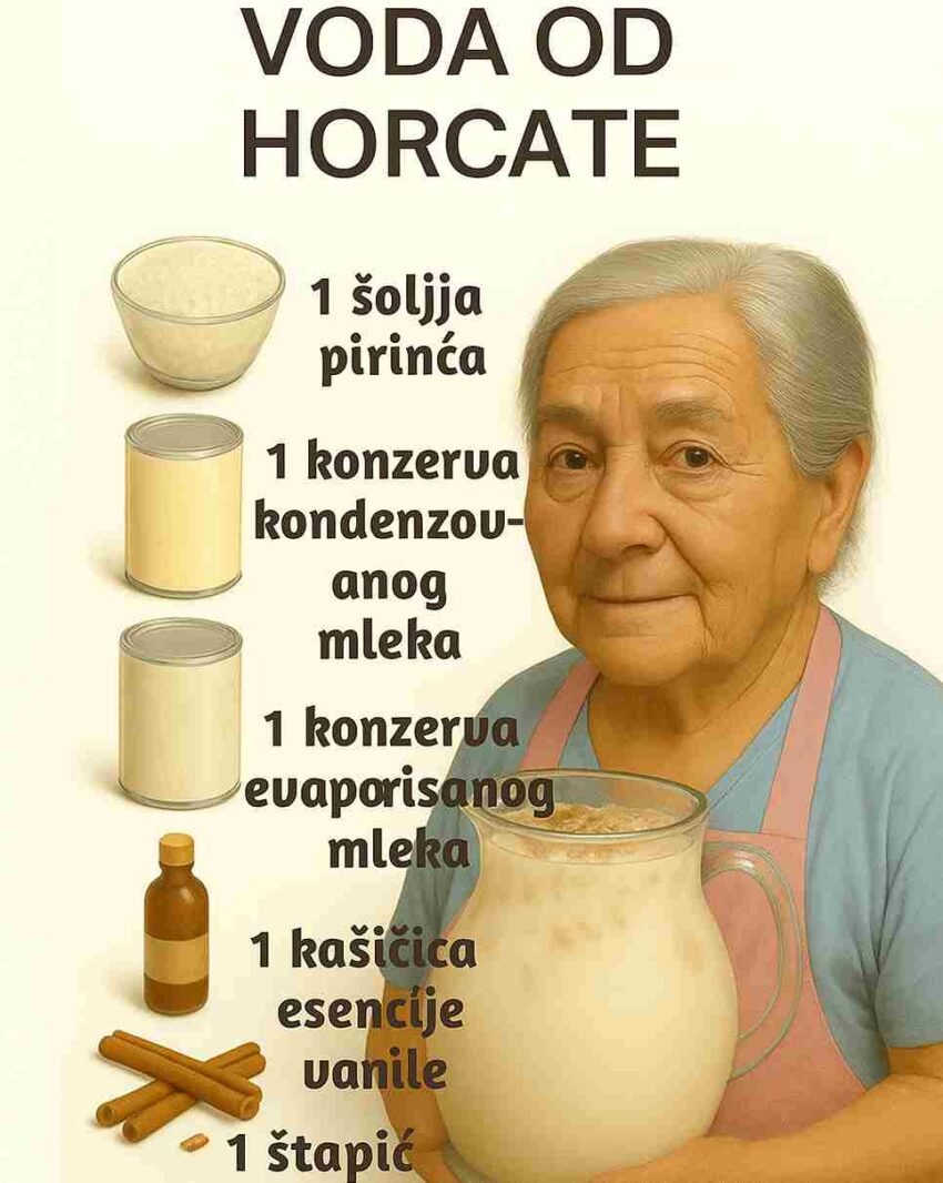 Horchata je tradicionalni napitak porijeklom iz Latinske Amerike, poznat po svom kremastom, slatkom i aromatičnom ukusu. Idealna je za tople dane, a pravi se od jednostavnih sastojaka poput riže, mlijeka, cimeta i vanilije. Ovaj napitak ne samo da hladi, nego i pruža energiju zahvaljujući prirodnim šećerima i mlijeku. Uz dodatak kondenzovanog i evaporisanog mlijeka, horchata postaje savršeno gusta i osvježavajuća – pravi užitak u čaši! 🧊 🧂 Sastojci 1 šolja riže 1 štapić cimeta 1 konzerva kondenzovanog mlijeka 1 konzerva evaporisanog mlijeka 1 kašičica ekstrakta vanilije ½ kašičice mljevenog cimeta 4 kašike šećera Led po želji 👩‍🍳 Priprema 1️⃣ Namakanje: Isperi 1 šolju bijele riže u cjedilu, zatim je prebaci u činiju i dodaj 1 štapić cimeta. Prelij vodom i ostavi da se namače oko 2 sata, dok riža ne omekša. 2️⃣ Priprema napitka: Kada su riža i cimet omekšali, prebaci ih (s vodom u kojoj su se namakali) u blender. Dodaj: 1 konzervu kondenzovanog mlijeka, 1 konzervu evaporisanog mlijeka, 1 kašičicu vanilije i 4 kašike šećera. Sve sastojke blendaj dok ne dobiješ glatku smjesu, zatim procijedi kroz fino sito u bokal. 3️⃣ Završetak: Dodaj ½ kašičice mljevenog cimeta, 2 litre vode i led po želji. Dobro promiješaj i posluži rashlađeno. 🍹 Savjet i uživanje Ova horchata ima bogatu, kremastu teksturu i savršen balans između slatkoće i začinskog mirisa cimeta. Možeš je čuvati u frižideru do 3 dana i poslužiti uz deserte ili kao hladno osvježenje poslije obroka. Ako želiš blaži ukus, smanji količinu kondenzovanog mlijeka ili dodaj još malo vode. U svakom slučaju – uživaćeš u svakom gutljaju! 🌾🥛